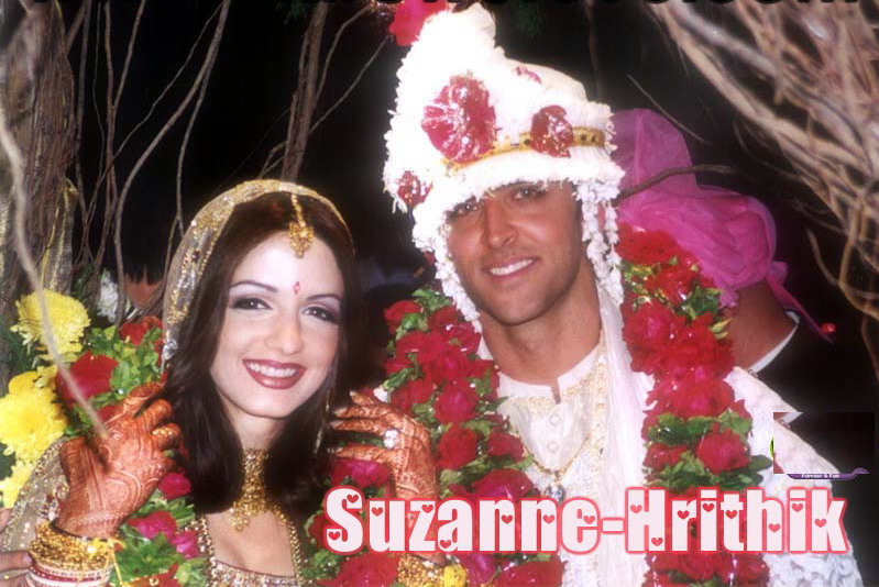 Hrithik Roshan with Suzanne