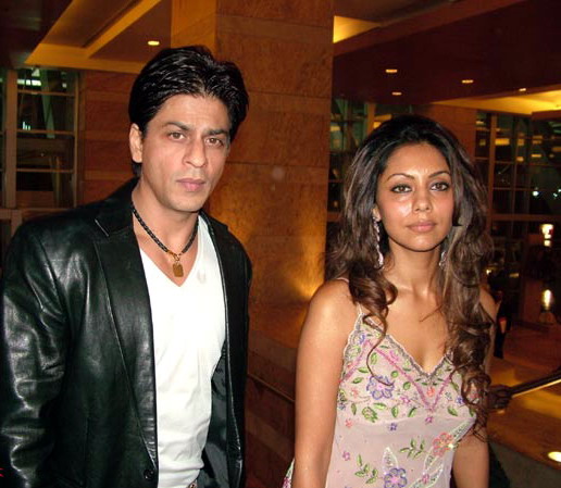 Shahrukh Khan with Gauri