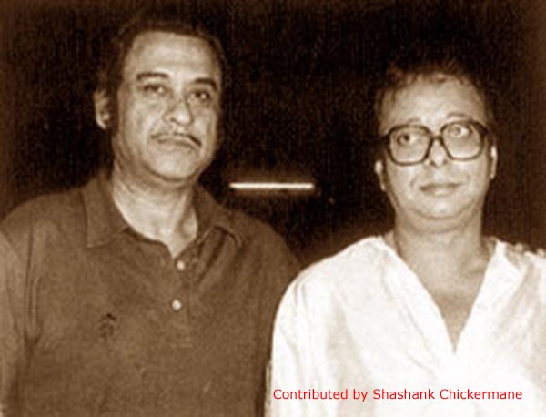 Kishore with Pancham (Contributed by Shashank Chickermane)