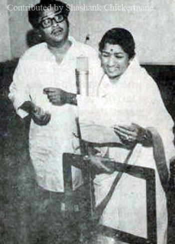 Kishore With Lata