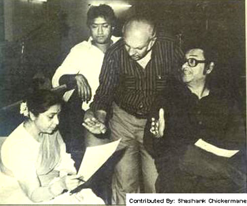 Vanraj Bhatia, Asha and Kishore (Contributed by Shashank Chickermane)