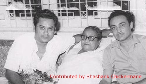 Anoop Kumar, Gauri Devi (their mother) and Kishore (contributed by Shashank Chickermane)