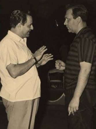 Mukesh discussing with his friend