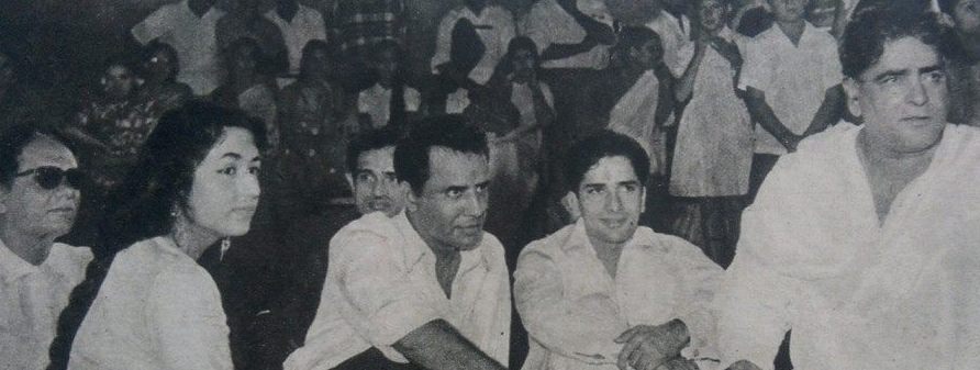 Kalyanji with Prithviraj Kapoor, Trilok Kapoor, Nanda, Shashi Kapoor & others