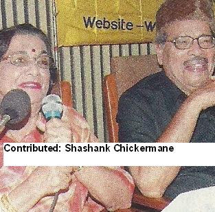 Mannadey with his wife