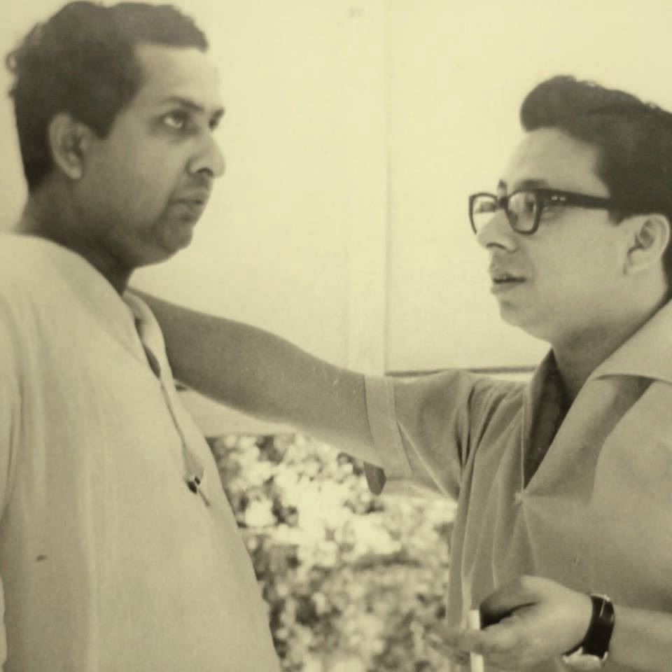 RD Burman with Sapan Chakravarty