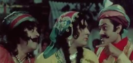 Kishoreda with Narendranath & Joy Mukherjee in the film