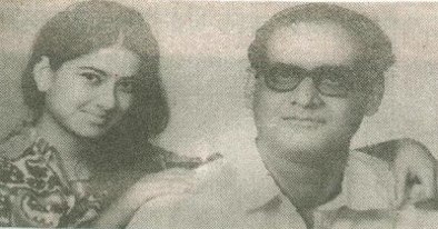 Hemant kumar with his daughter-in-law Mousami Chatterjee