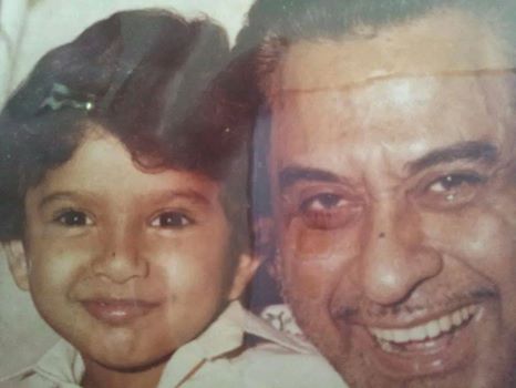 Kishoreda with his son Sumeet Kumar