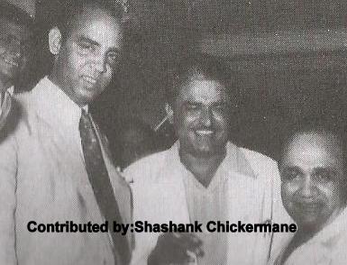 C Ramchandra with Rajendra Krishnan & Om Prakash