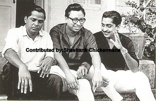 RD Burman with his friends