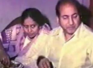 Mohdrafi with his wife having lunch