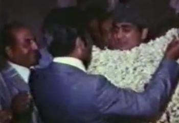 Rafi in the wedding ceremony