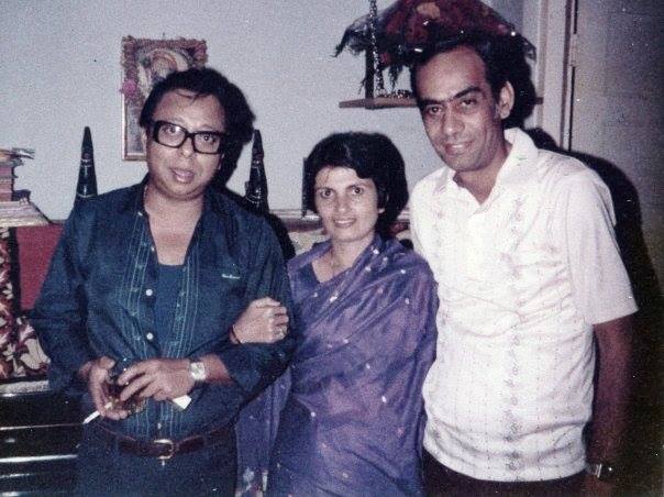 RD Burman with Homi Mullan & his wife