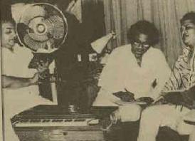 Mohd Rafi with Laxmikant and Kishore Kumar