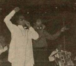 Kishoreda & his son Amit singing in a concert