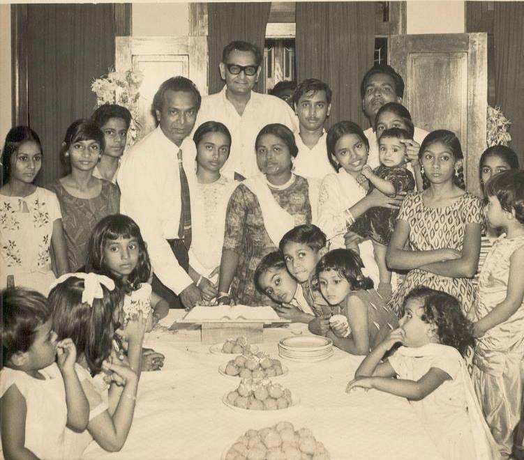 Naushad with his family & friends