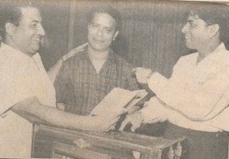 Mohdrafi with Shakeel Bhadayuni and Ravi