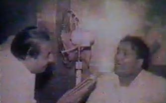 Rafi in a recording session with shankar