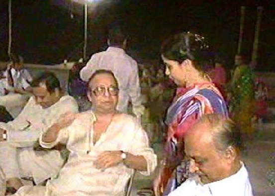 RD Burman with others in the party