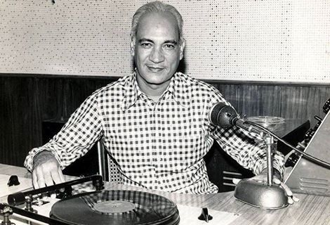 OP Nayyar in Jaymala Program in Radio Studio