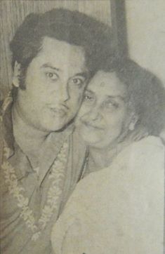 Kishoreda with his elder sister Sati Devi