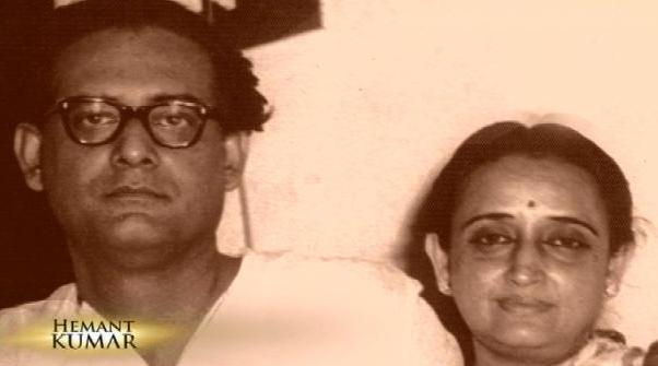 Hemantda with his wife