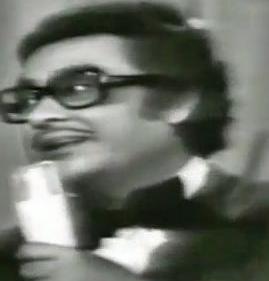 Kishorekumar singing in Doordarshan