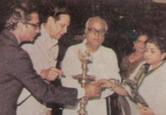 Lata Mangeshkar with CM Vasantdada Patil, Vasant Sathe & others 