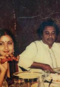 Kishorekumar with his wife Leena