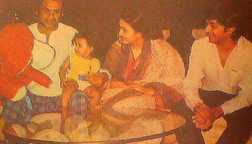 Kishorekumar with his family