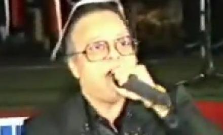 RD Burman singing in a concert in dubai