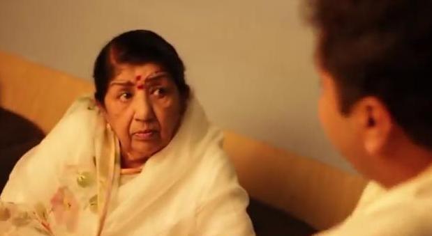Lata giving interview