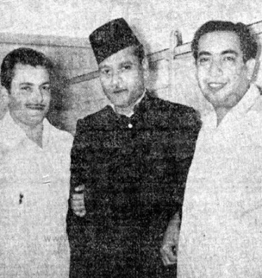 Madan Mohan with Bishmillah Khan & Mahendra Kapoor