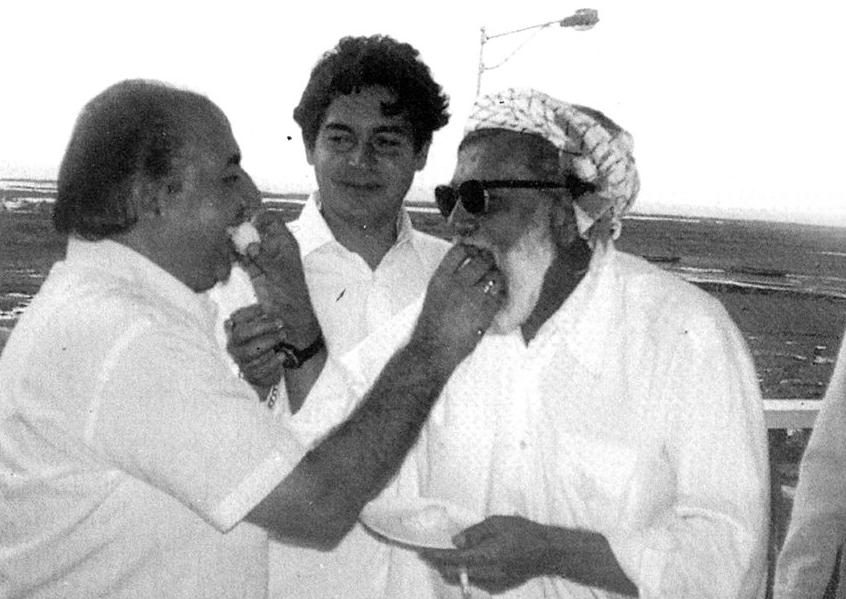 Mohd Rafi with his brother-in-law