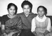 Laxmikant with his relatives