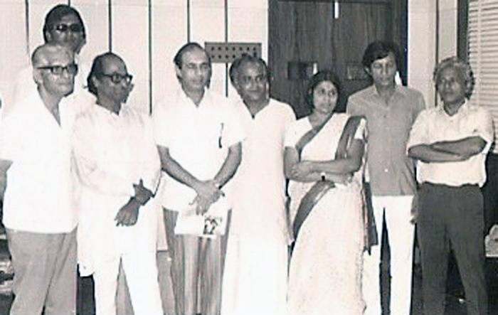 Talat Mohd with Salil Chowdhury & others