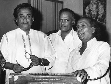 Kishorekumar with Shankar & others