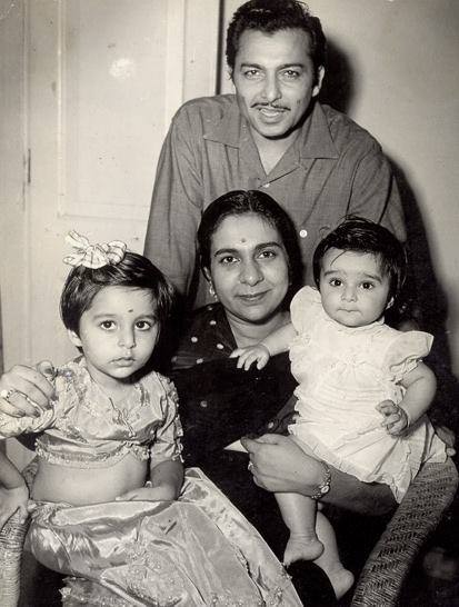 Madanmohan with his wife & his children