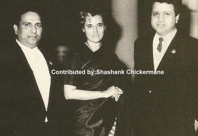 Shankar Jaikishan with Indira Gandhi