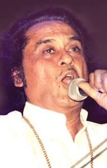 Kishoreda singing in a concert