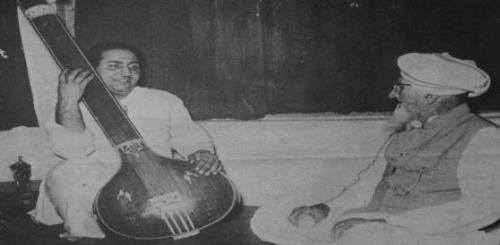 Mohd Rafi with his father