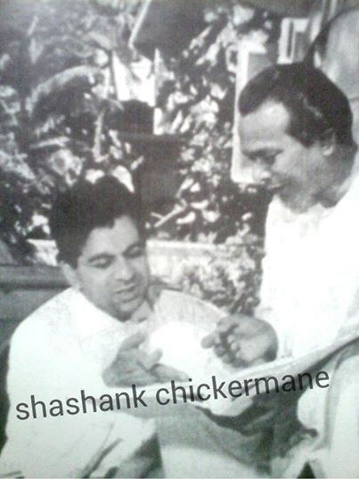 Naushad with Dilip Kumar