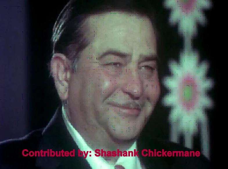 Raj Kapoor in the film