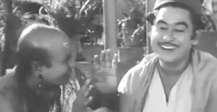 Kishorekumar with others in the movie