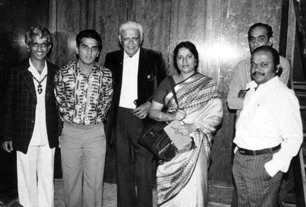 C Ramchandra with Anuradha Paudwal & others