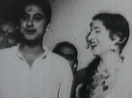 Kishorekumar with Madhubala