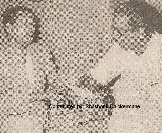 Hemantda with Anil Biswas