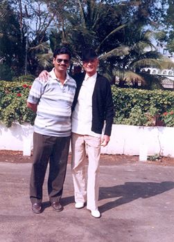 OP Nayyar with Viswas Nerulkar