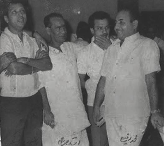 Rafi with N Dutta & others